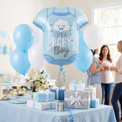 Adorable Onesie Baby Boy Foil Balloon