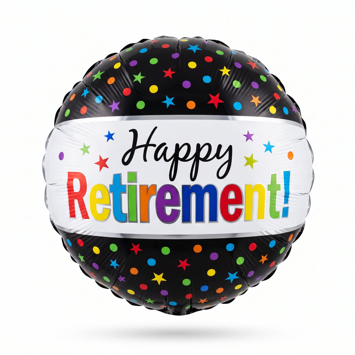 Happy Retirement Confetti Foil Balloon