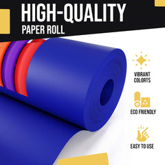 36 x 110' Kraft Paper Roll | Dark Blue