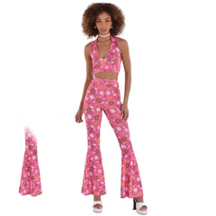 60s Floral Festival Costume Set - Adult S/M