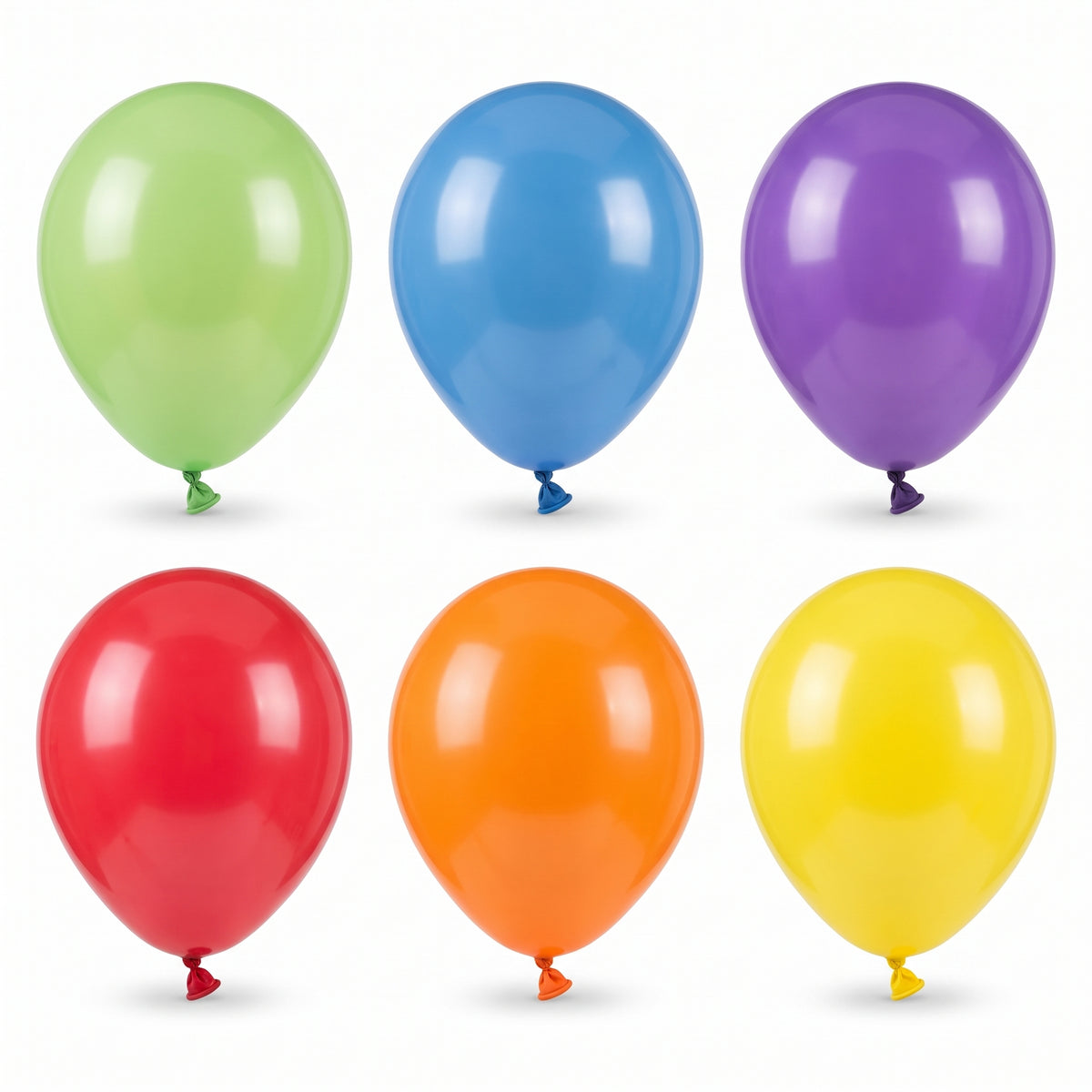 Assorted Mini Latex Balloons - 5 In. | 50 Pack