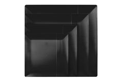 7.5 In. Black Zen Design Plates | 10 Count