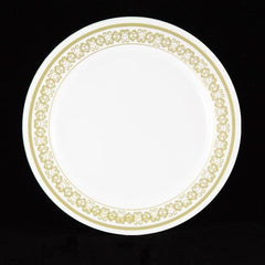 7 In. Gold Filigree Design Plates | 10 Count