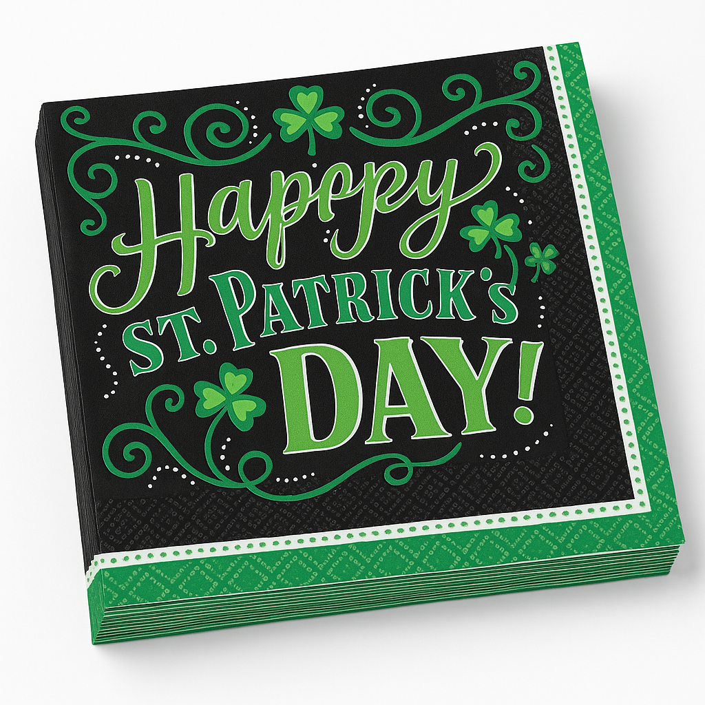 Clover Me Lucky St. Patrick‚Äôs Day Lunch Napkins, 125-Pack
