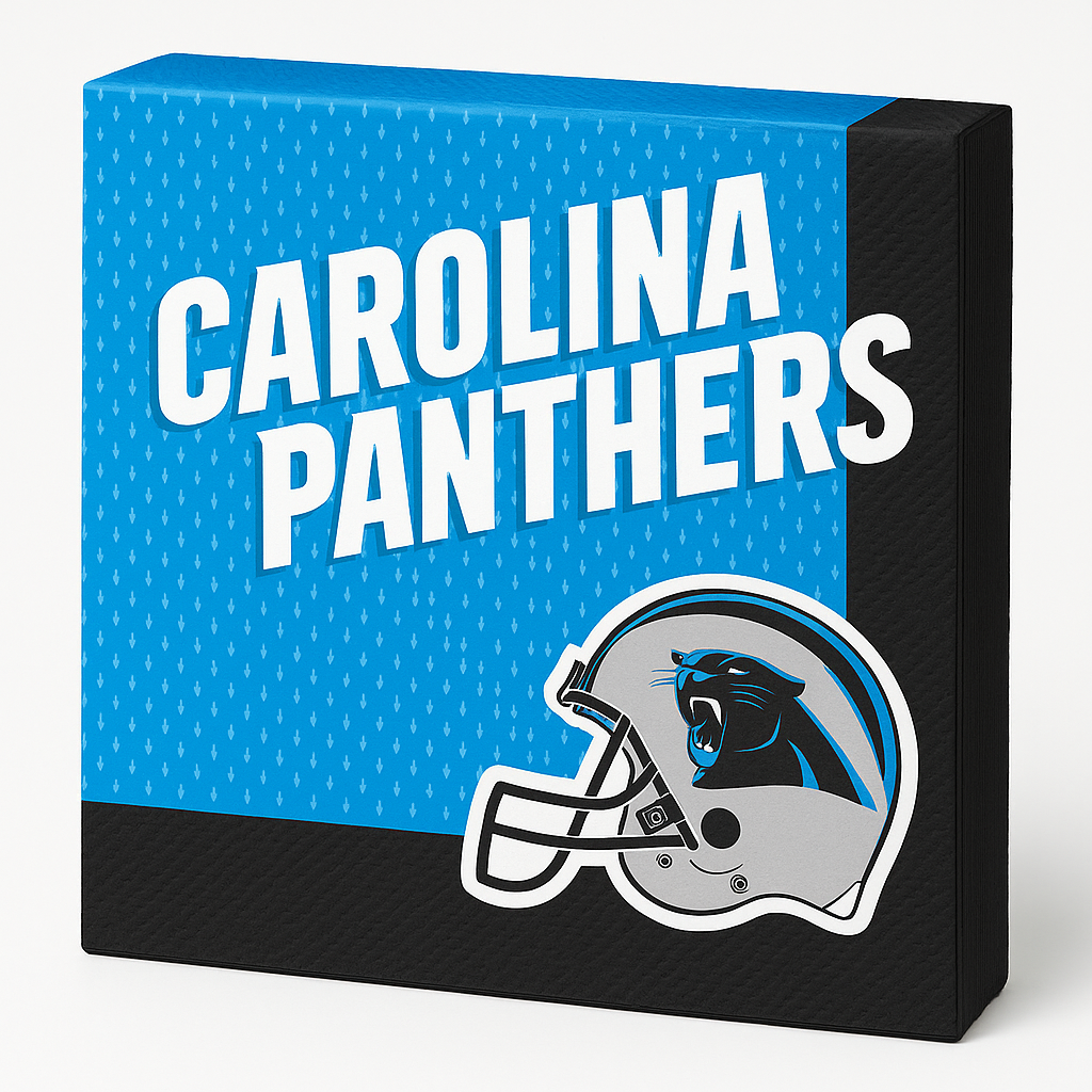 Carolina Panthers NFL Luncheon Napkins