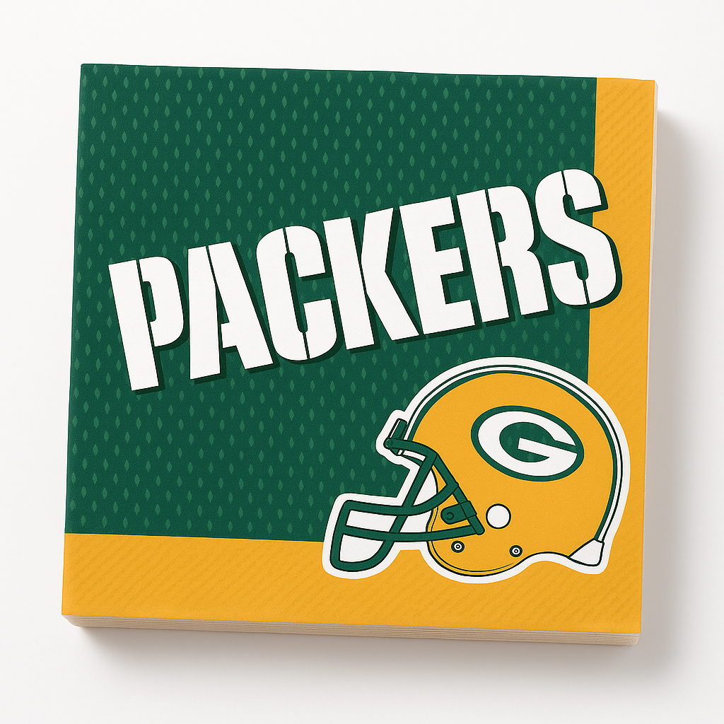 Green Bay Packers Luncheon Napkins, 36-Pack