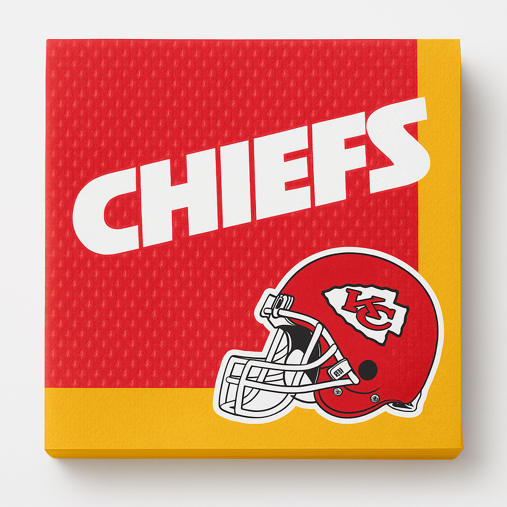 Kansas City Chiefs Lunch Napkins - 36 Pack