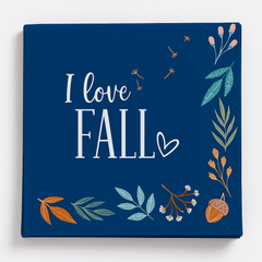 Fall Gather "I Love Fall" Lunch Napkins - 40 Pack
