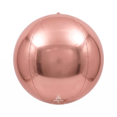 16" Rose Gold Orbz Foil Balloon