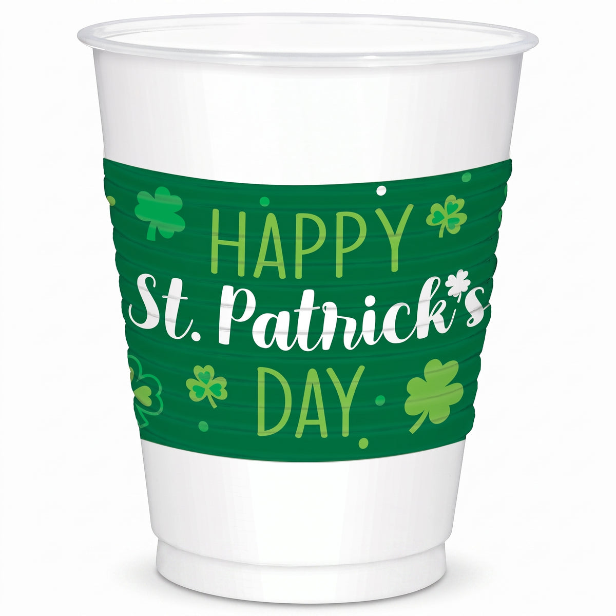 St. Patrick's Day 18oz Irish Blessings Plastic Cups - 25ct