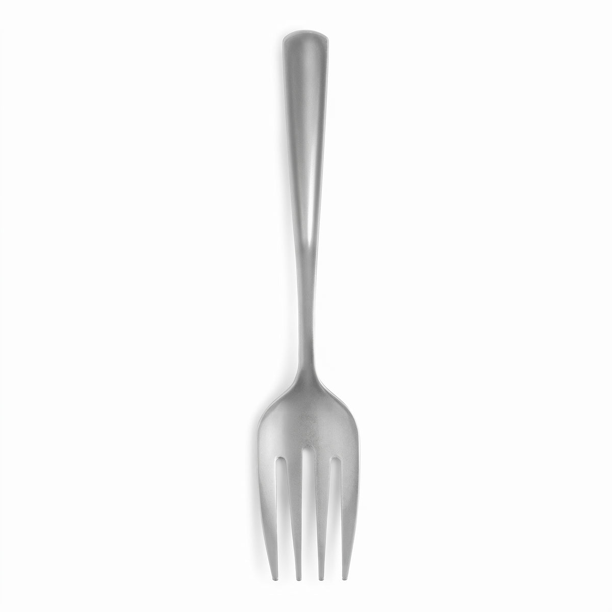 Silver Plastic Serving Fork - 9.75" | 2 Pack