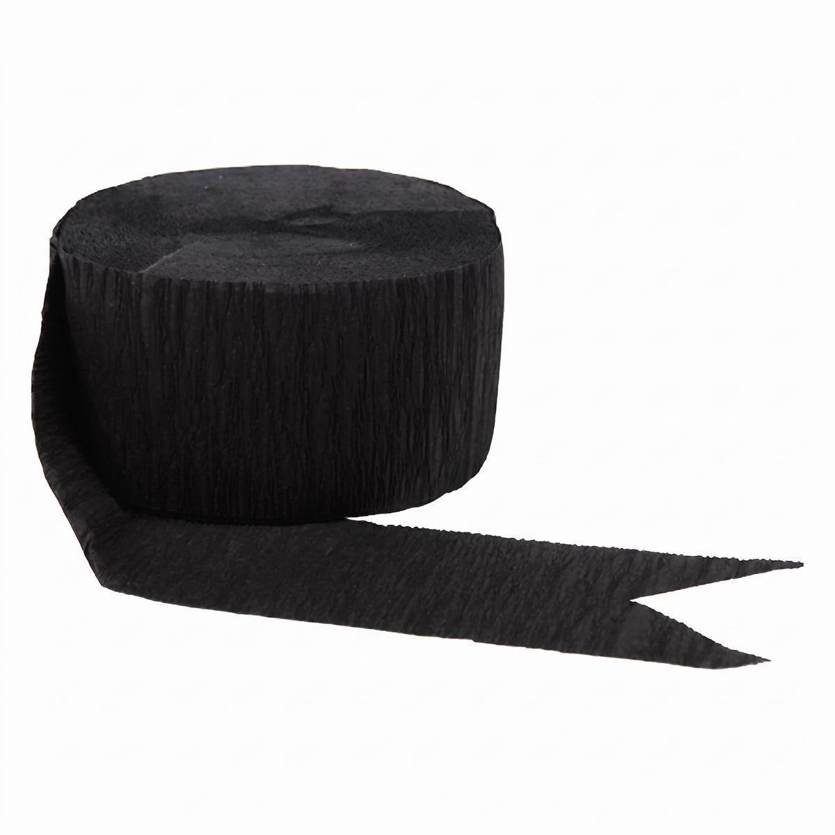 Classic Black Crepe Streamer - 81ft