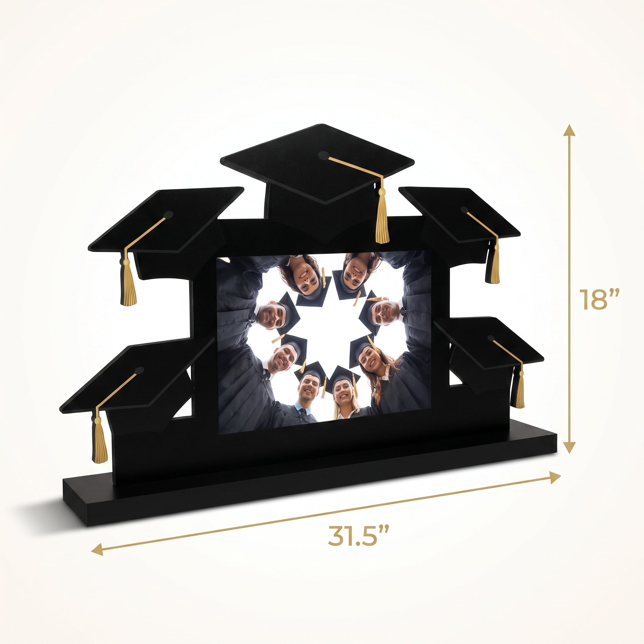Graduation Photo Display MDF Stand-Up Sign