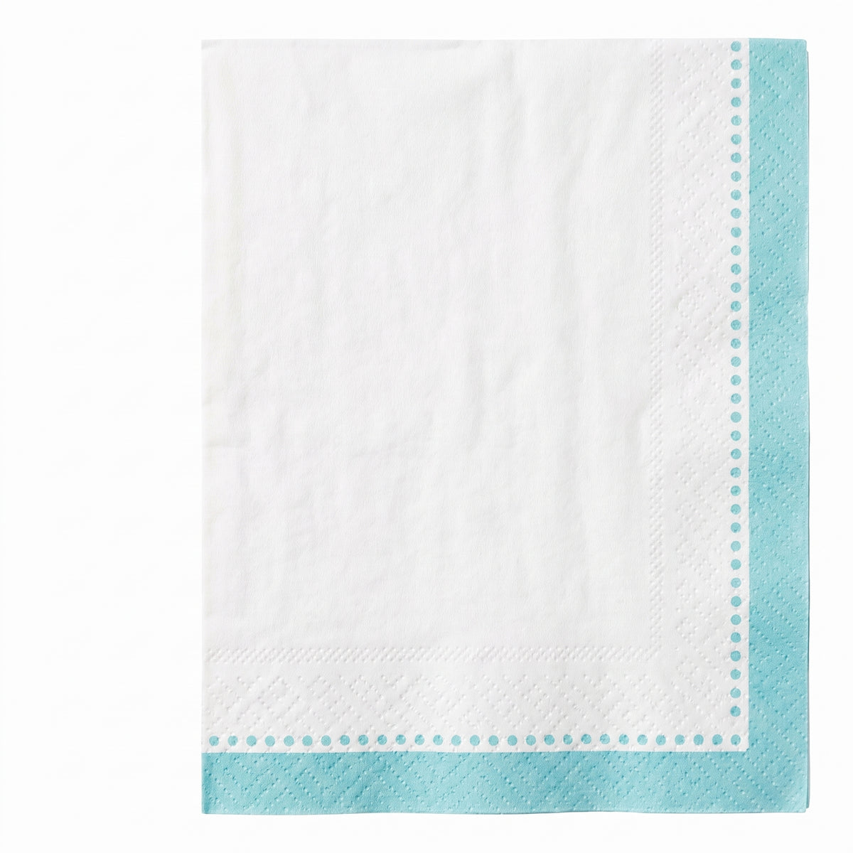 Premium Robin's Egg Blue Guest Towel Napkins - 20 Count