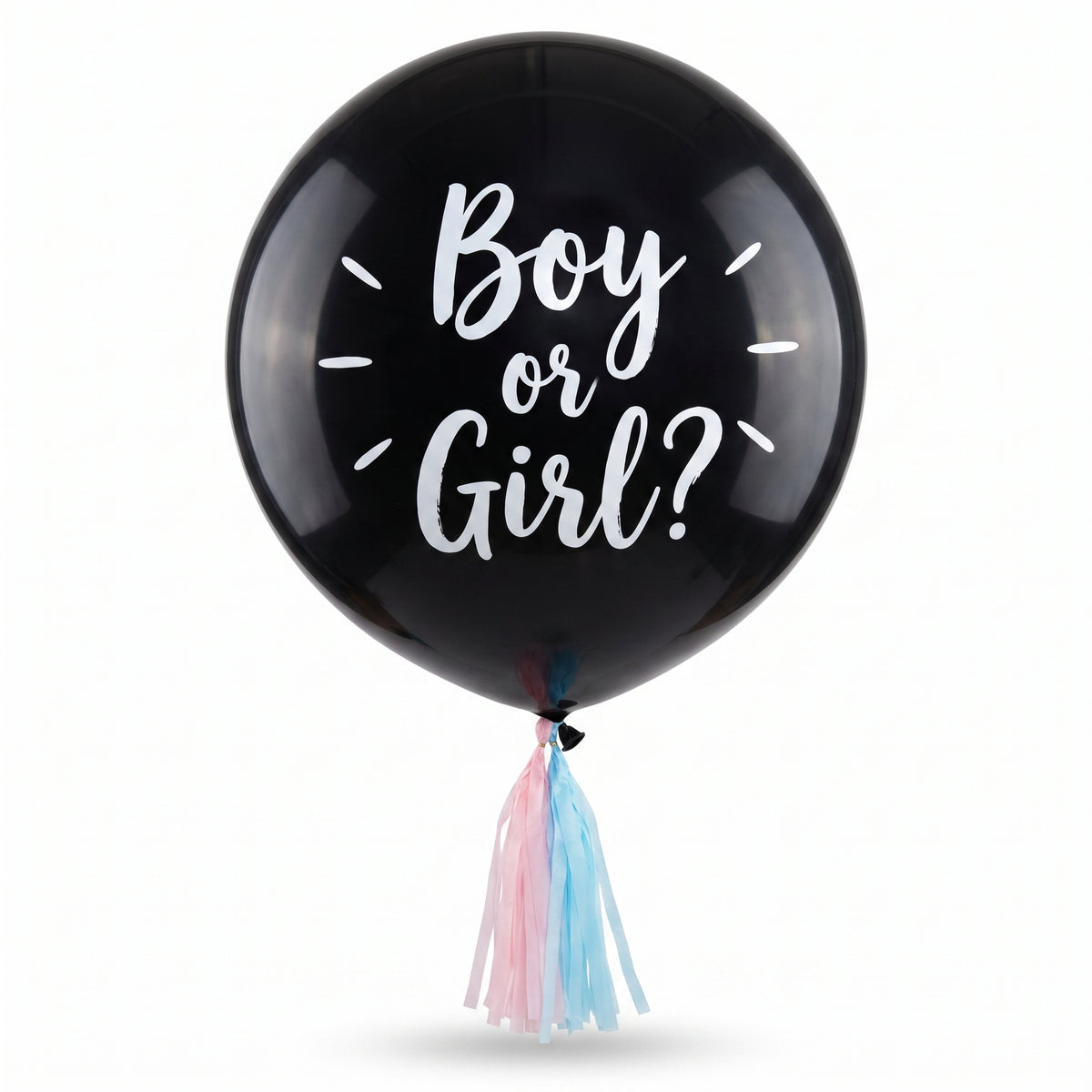 Ginger Ray "Boy or Girl?" Gender Reveal Latex Balloon