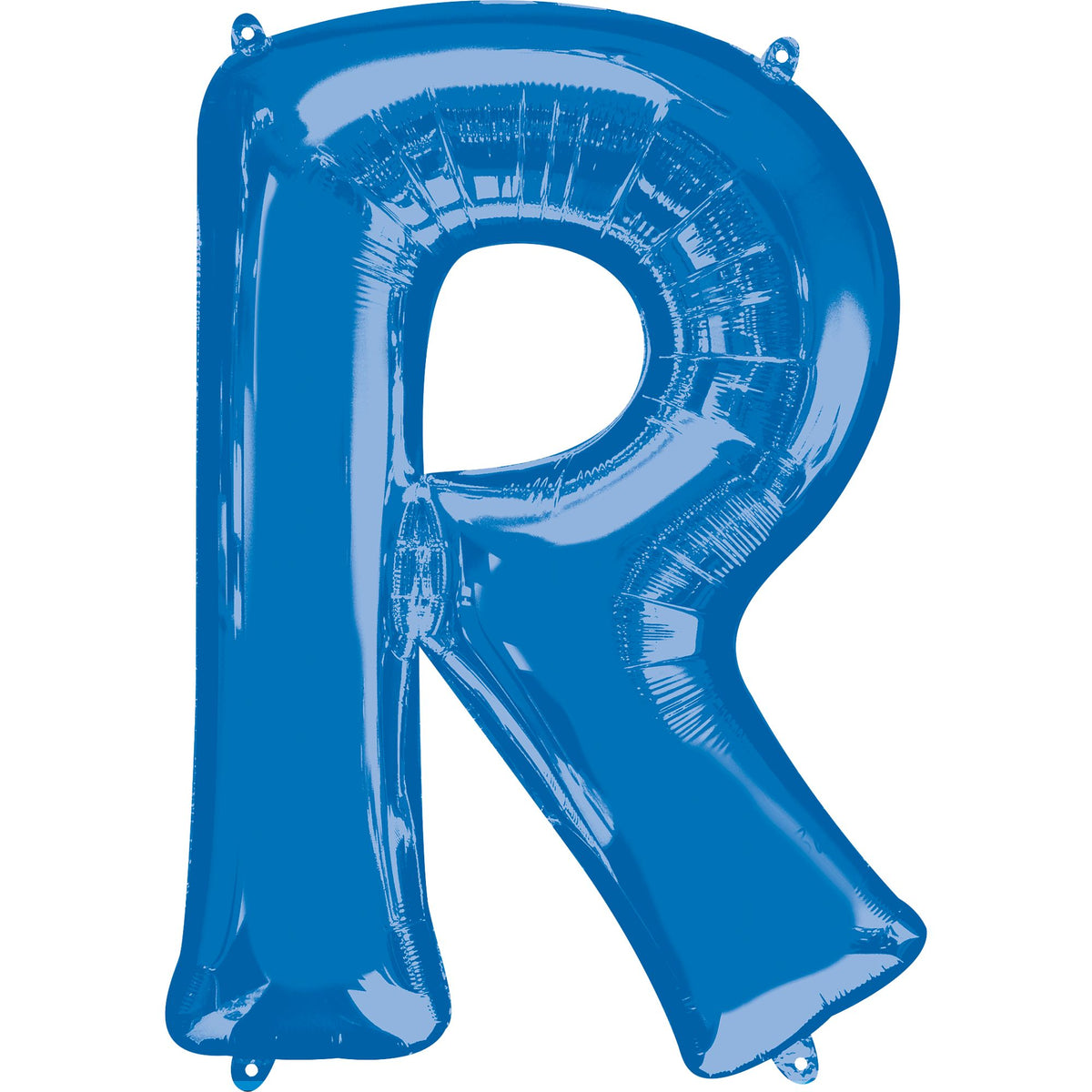 Royal Blue Foil Letter "R" Balloon