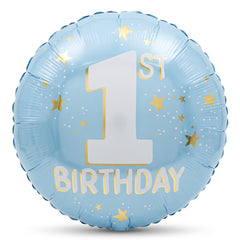 Lil' Mr. 1st Birthday Foil Balloon - 18"