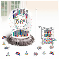 Here's to Your Birthday Table Decorating Kit, 51-Piece