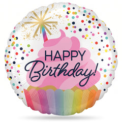 Sparkling Celebration Birthday Foil Balloon - 18"