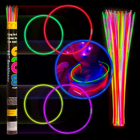 Unleashed - 22in. Assorted Glow Necklaces (100)