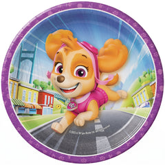 PAW Patrol Skye 7" Round Paper Plates
