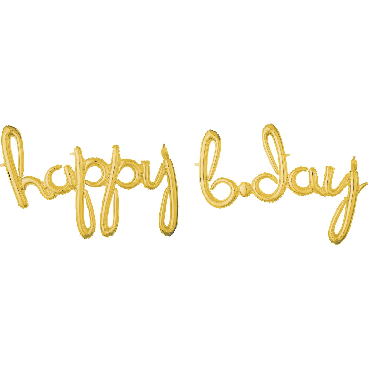 Pastel Confetti Metallic Foil Birthday Balloon Banner