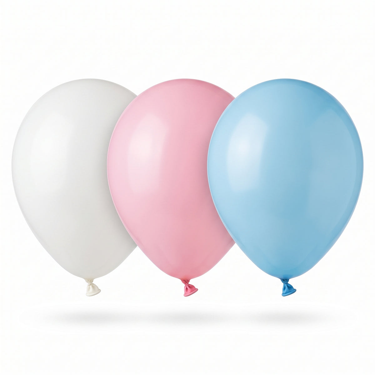 Gender Reveal Latex Balloons - 11-Inch Mix, 15-Pack