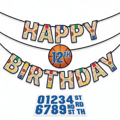 Wilson NBA Jumbo Happy Birthday Banner