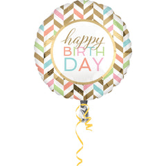 Pastel Celebration Foil Super Shape Balloon