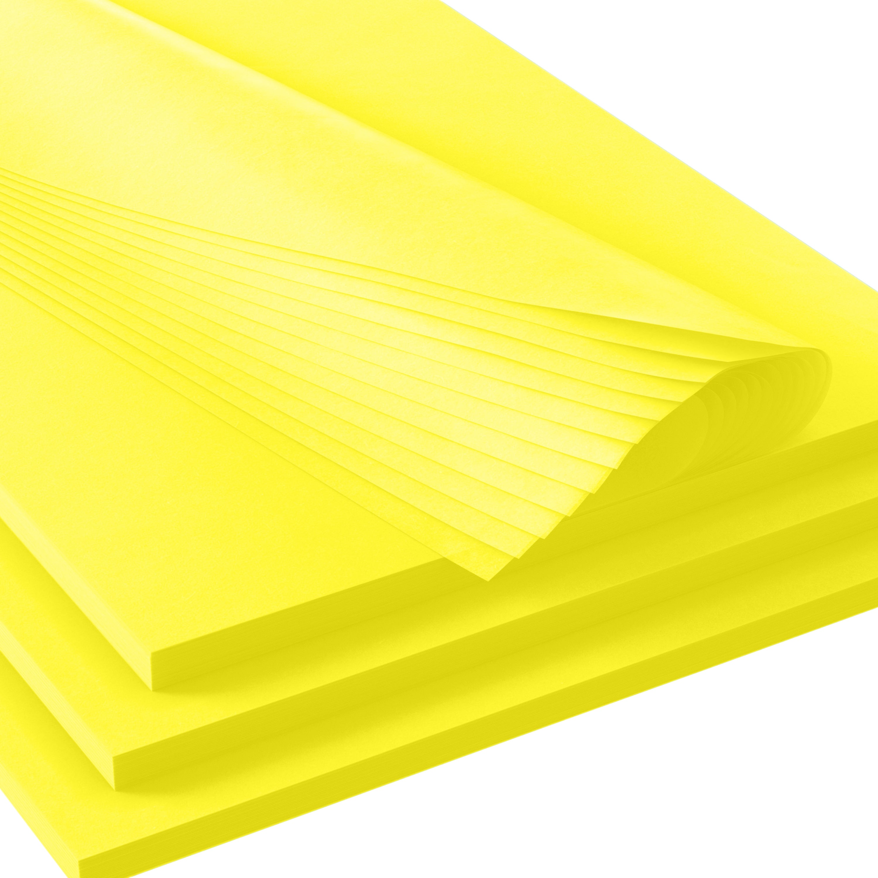 Yellow Tissue Paper 15 In. x 20 In. | 120 Sheets