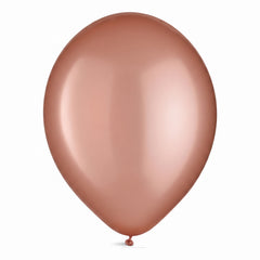 Pearl Rose Gold Latex Balloons - 12 In. | 15 Count