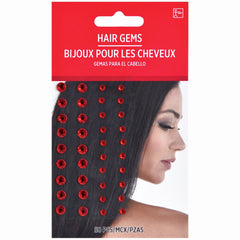 Red Hair Gems Set - 50 Piece Set