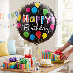 Bright Birthday Balloons 18" Foil Balloon