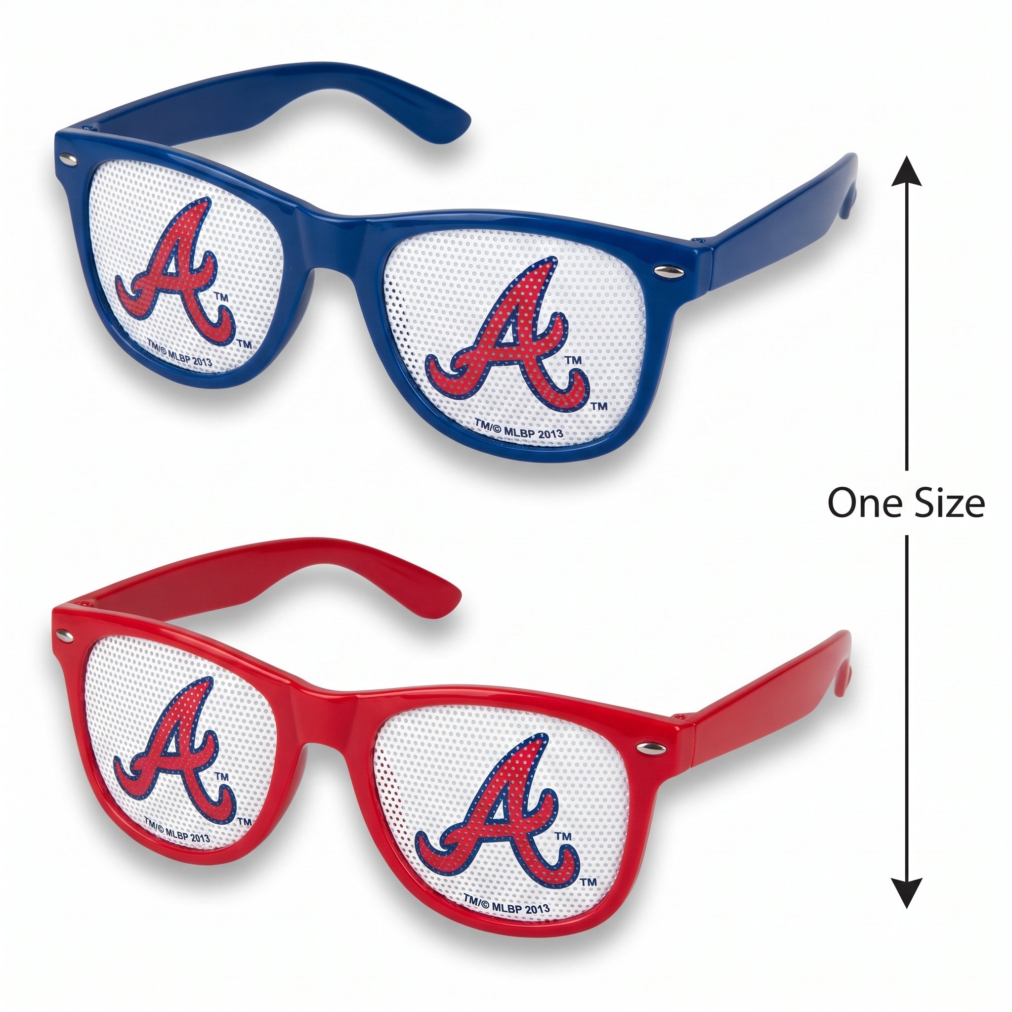 Atlanta Braves Fan Sunglasses