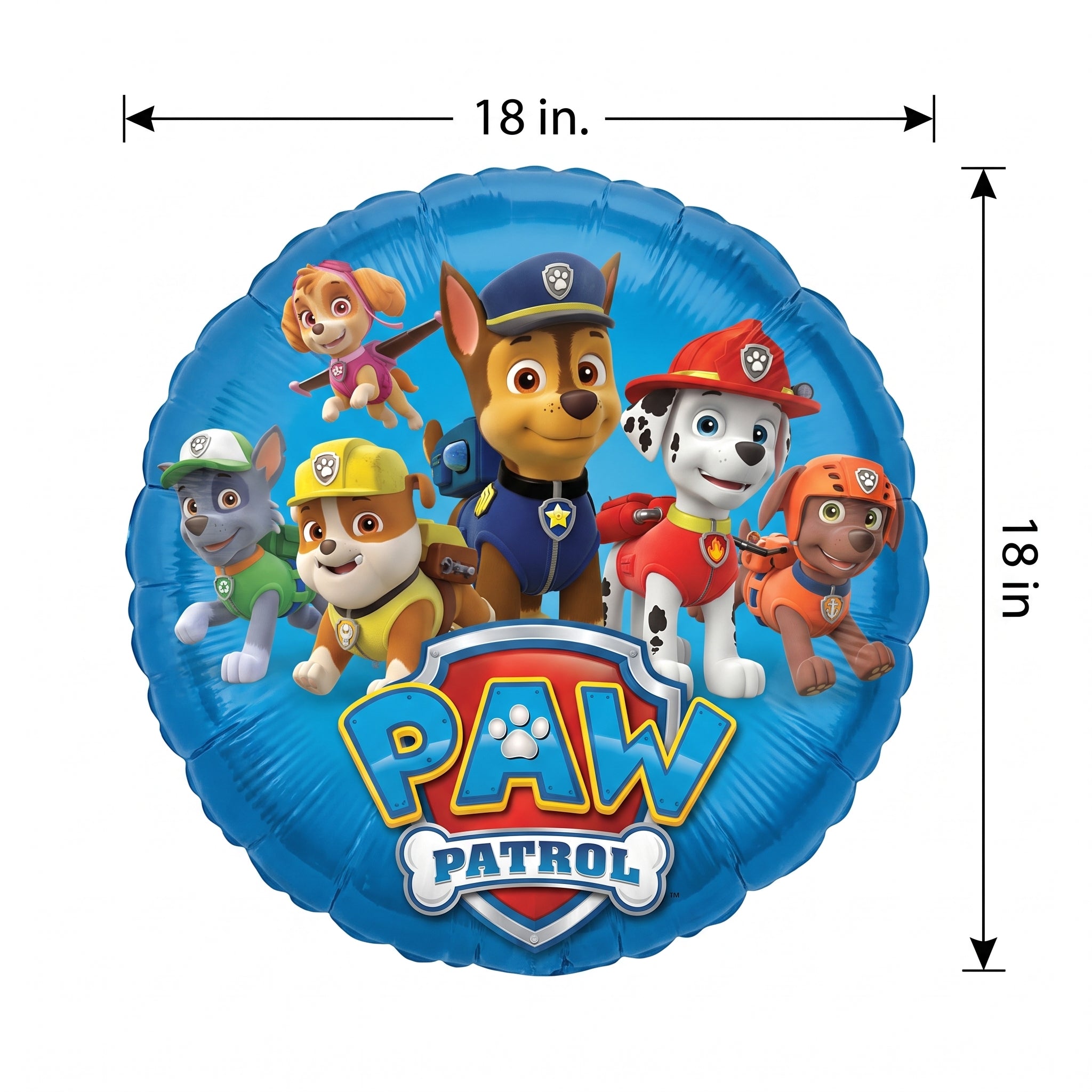 PAW Patrol Foil Balloon - 18-Inch Mylar