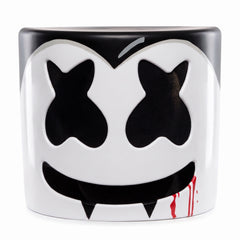 Adult Vampire Marshmello Mask - Perfect for Halloween