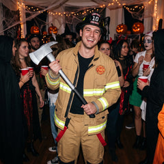 Men's Classic Firefighter Halloween Costume