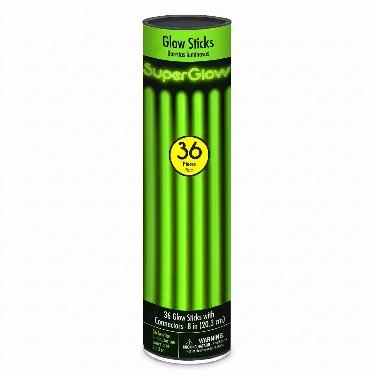 Green Glow Stick Bracelets - 8 In. | 36 Pack