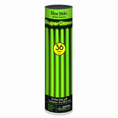 Green Glow Stick Bracelets - 8 In. | 36 Pack