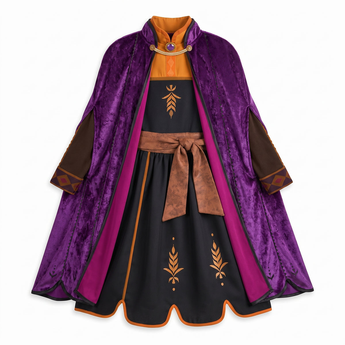 Disney Frozen 2 Anna Costume for Kids - Child M (8-10)