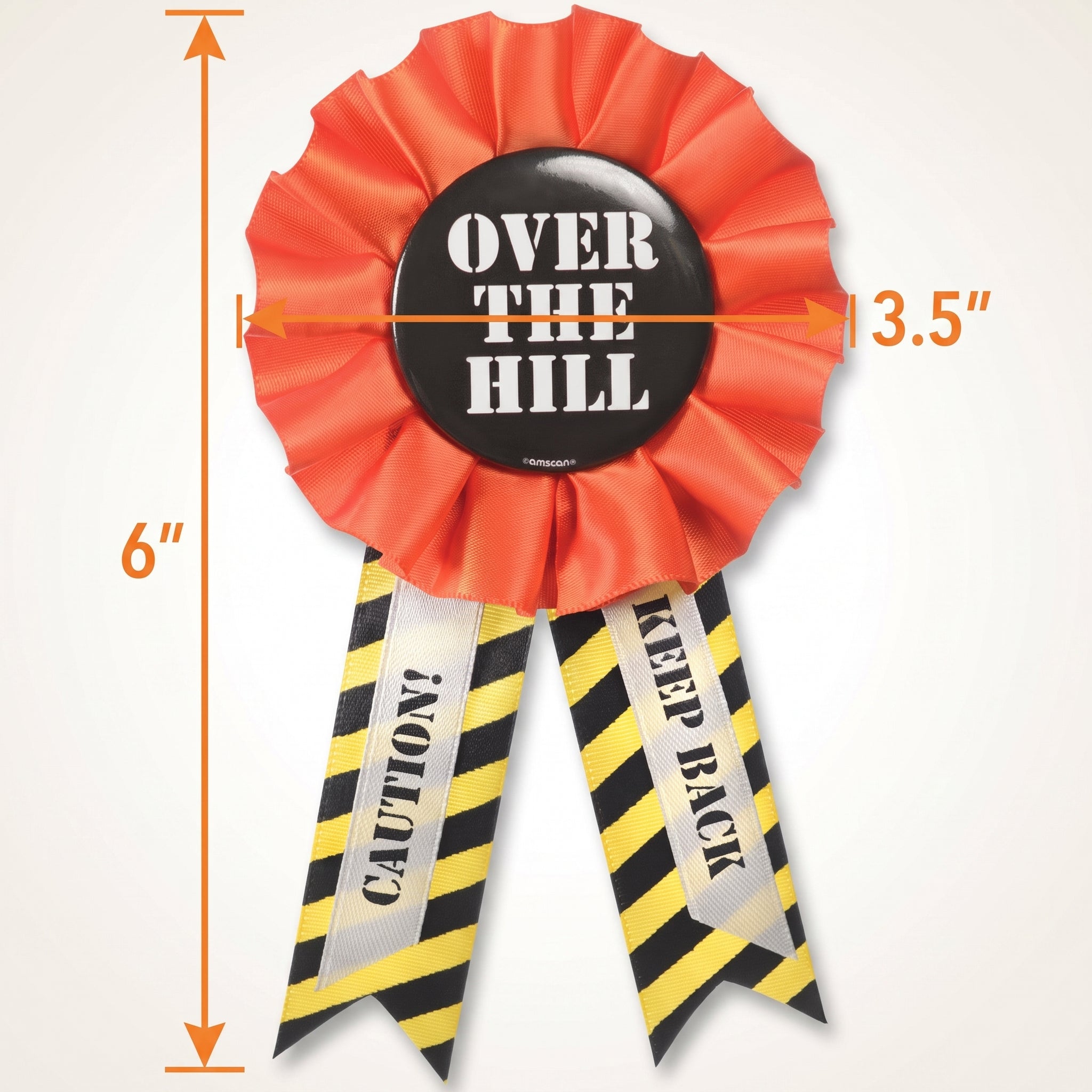 Over-the-Hill Construction Award Ribbon