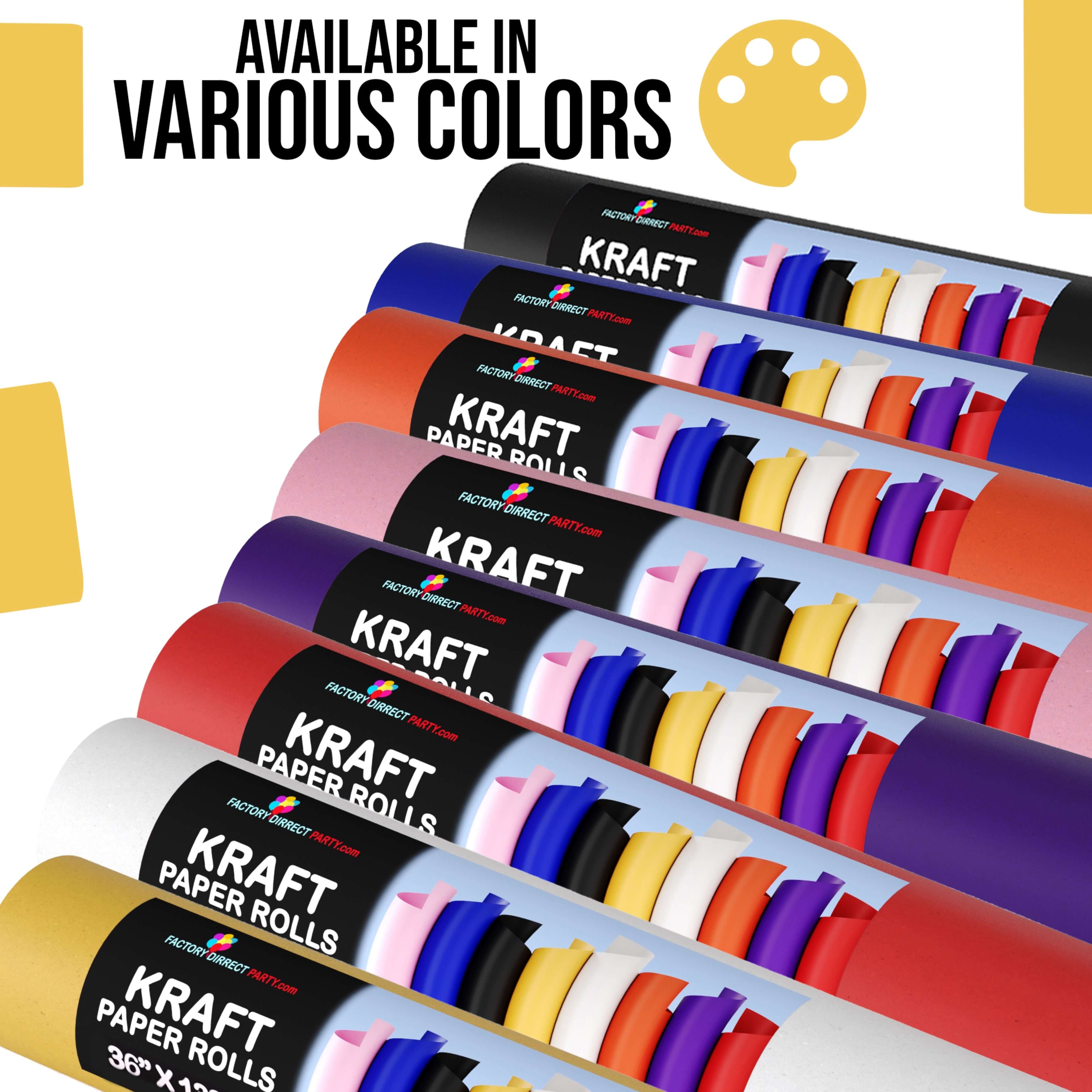 36 x 110' Kraft Paper Roll | Purple