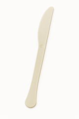 Heavyweight Vanilla Plastic Knives