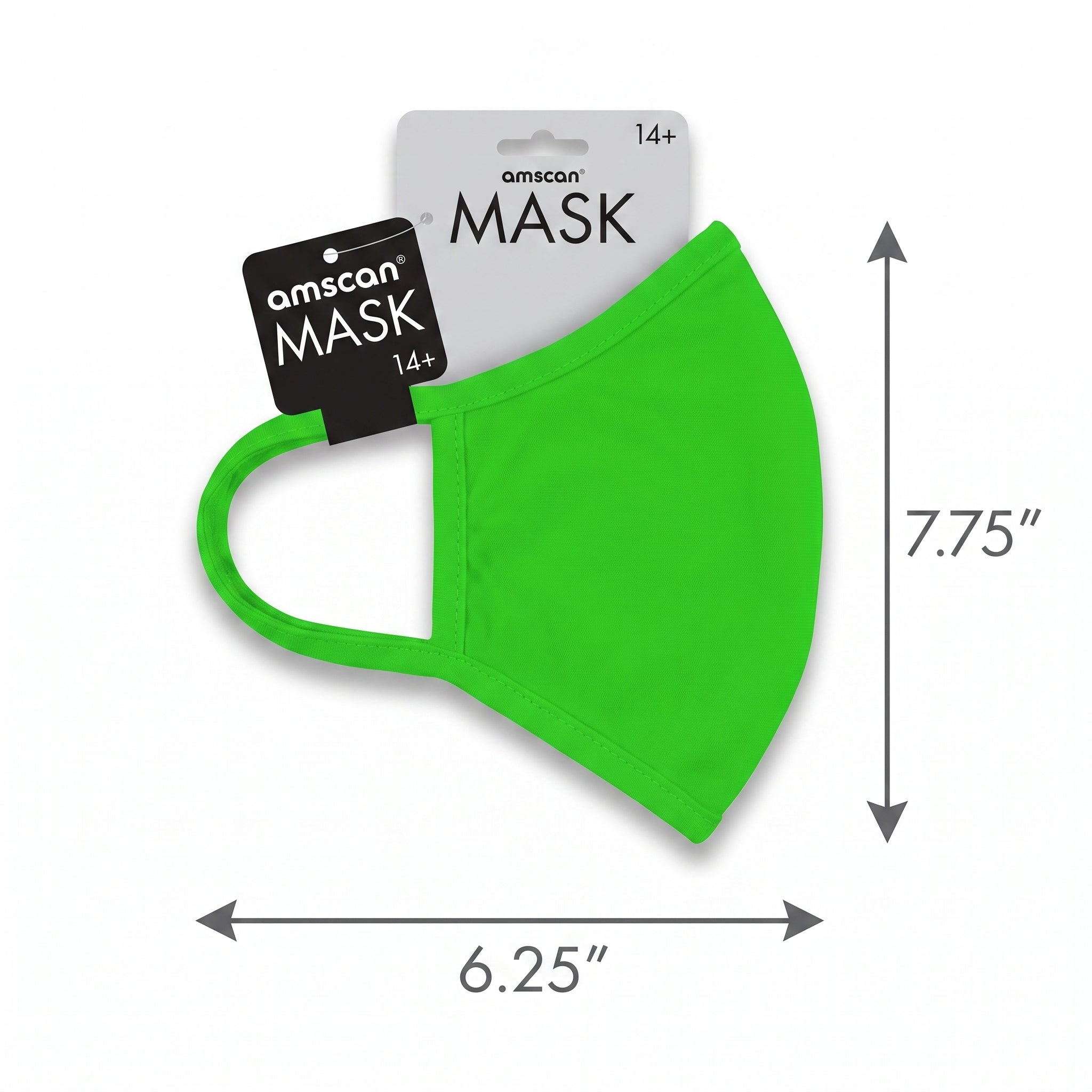 Festive Green Full Face Mask for Team Spirit & Costume Events