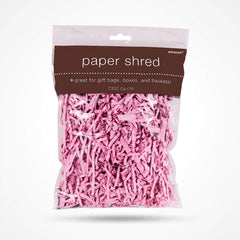 Pink Crinkle Paper Shreds for Gift Wrapping, 2 oz