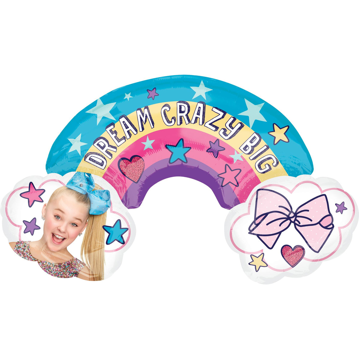 Dream Crazy Big JoJo Siwa Foil Balloon