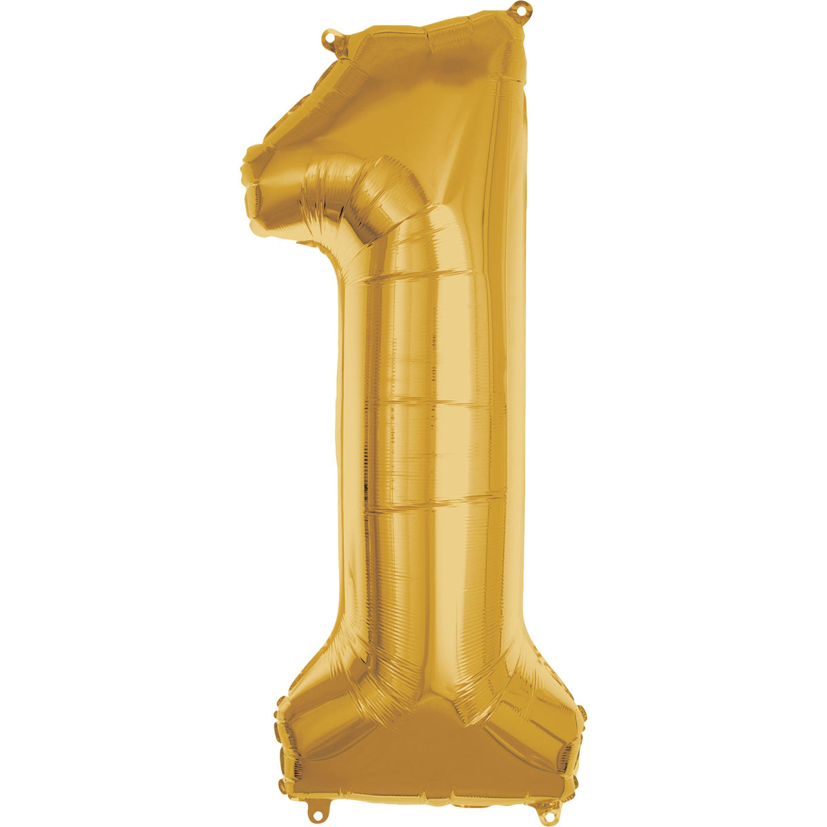 50-Inch Gold Number 1 Foil Balloon