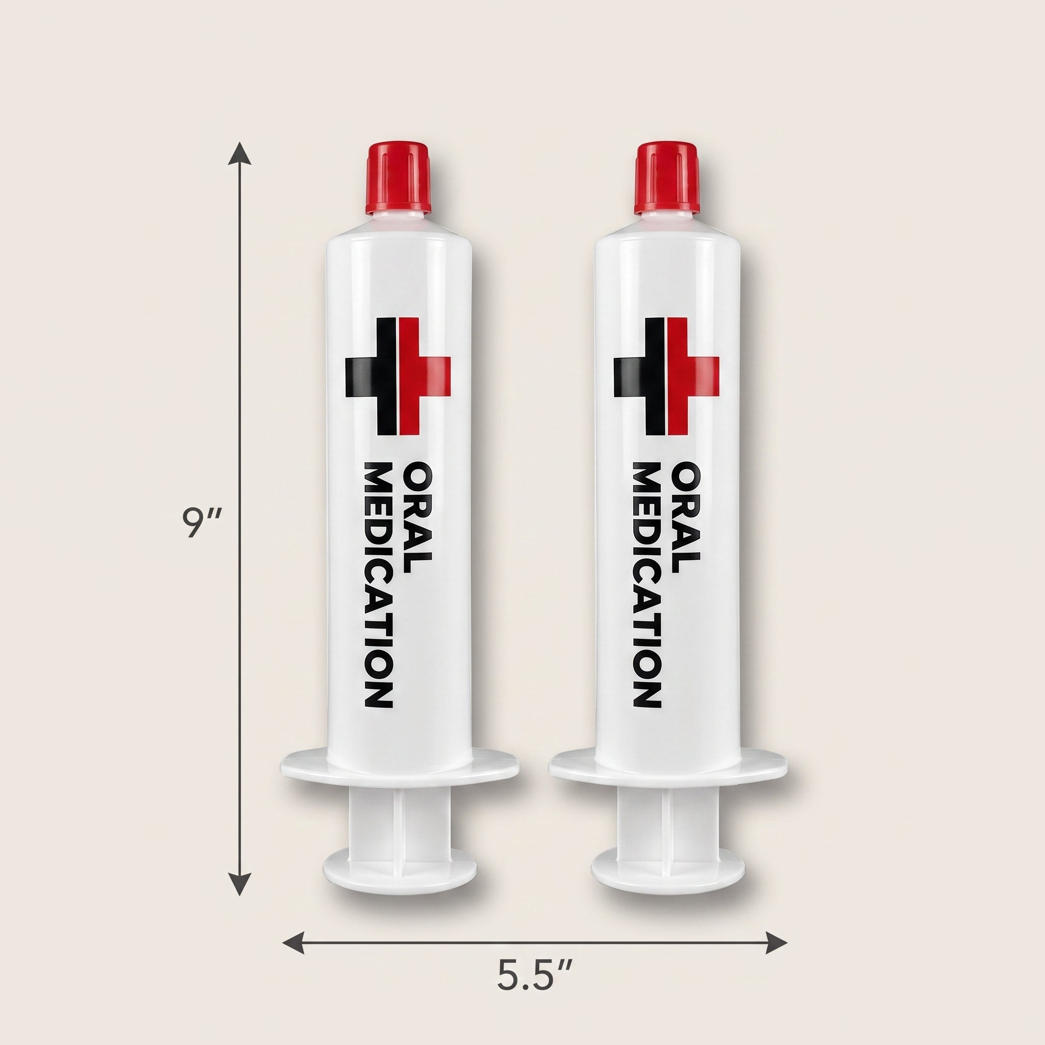 Oversized Halloween Novelty Syringes - Costume Accessory, 2-Pack