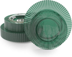 Gemstone Collection Emerald 9 & 11 Inch Plates - 40 Ct. each
