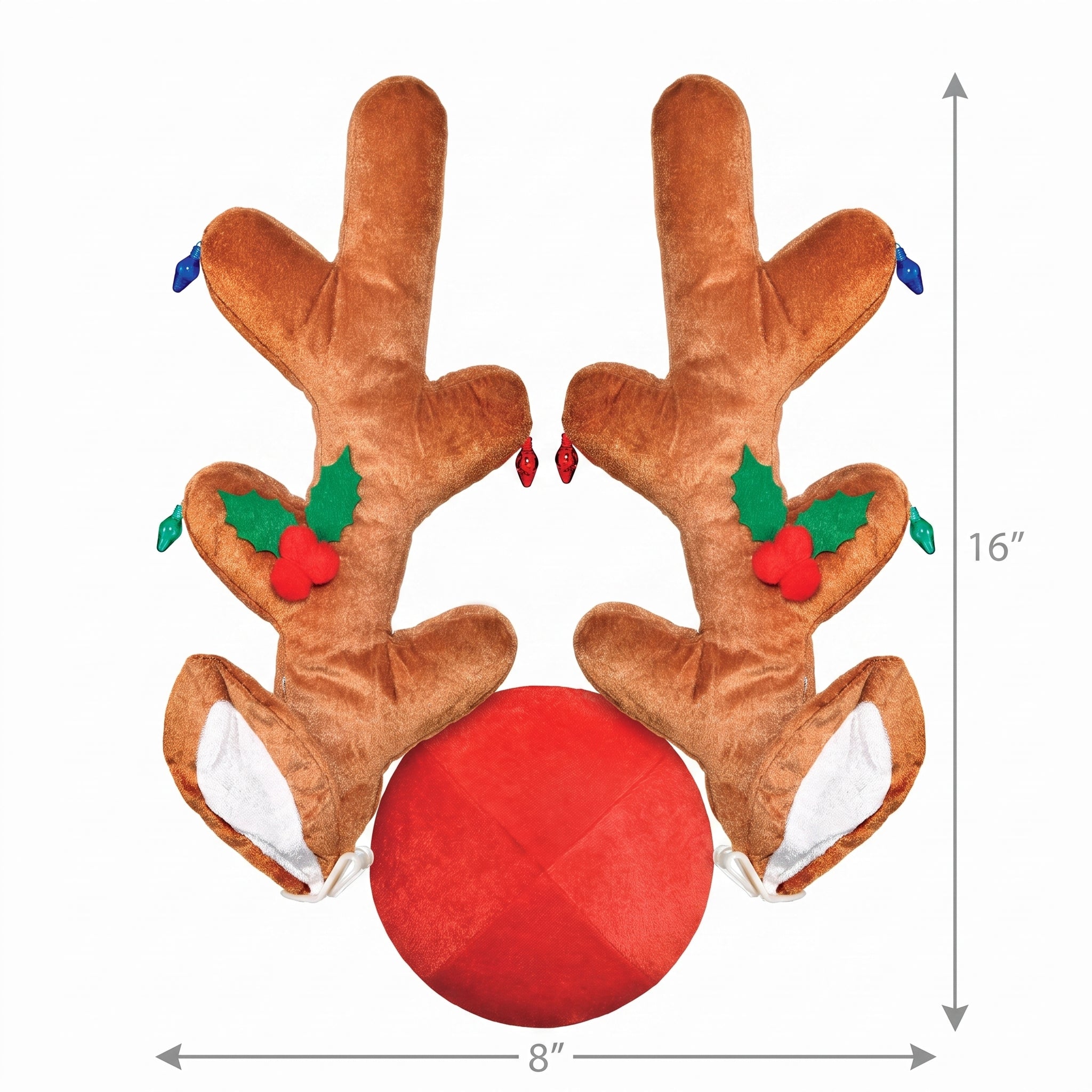 Festive Reindeer Car Decoration Kit
